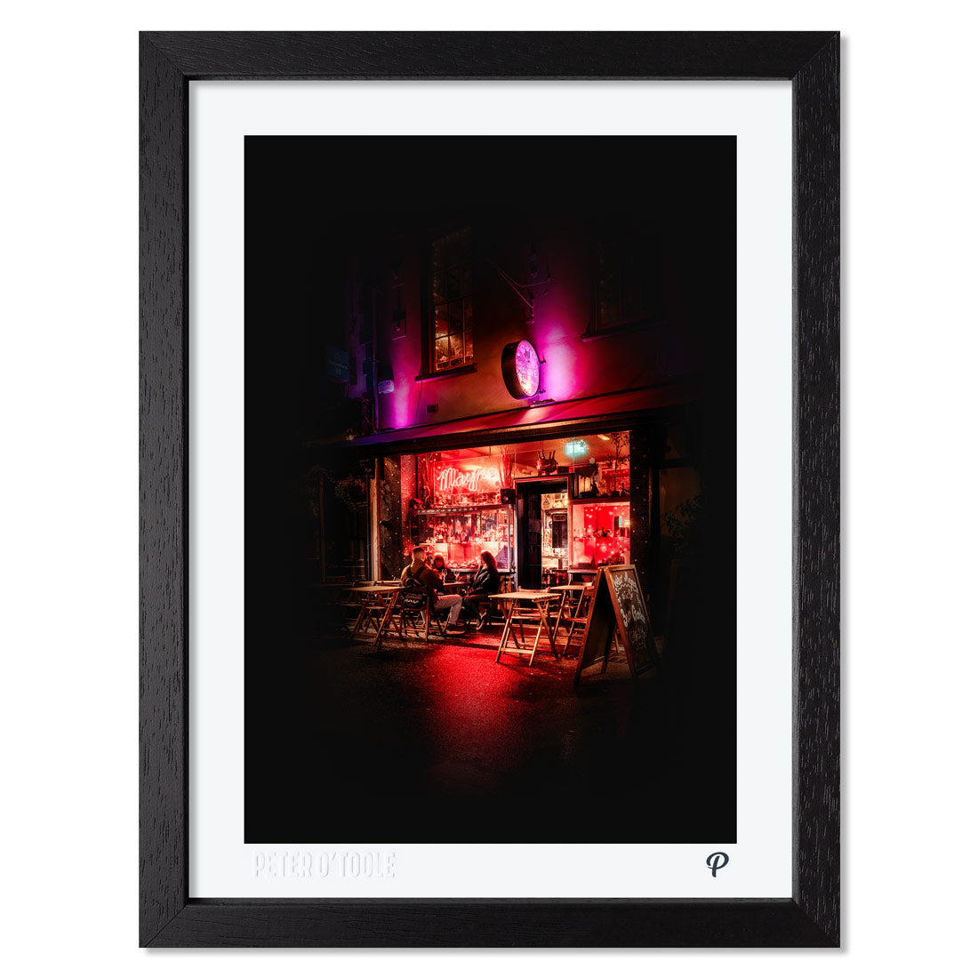 Arthur Mayne's Pharmacy Pub Print (Framed)