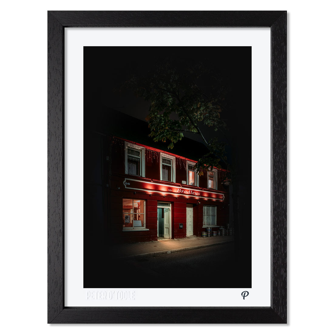 Bradley's Pub Print (Framed)