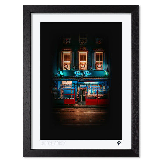 Brú Bar Pub Print (Framed)