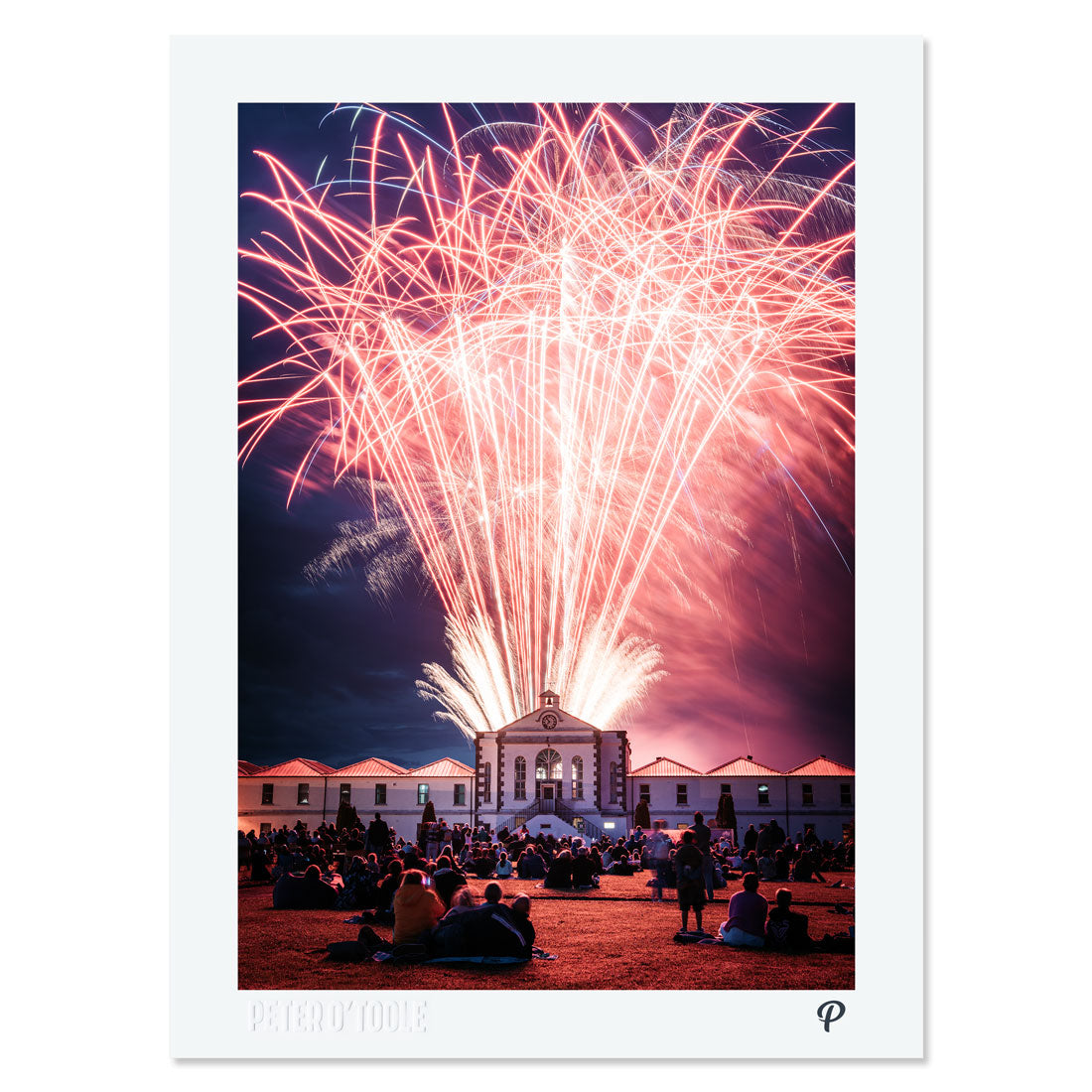 Spike Island Fireworks Print 2024