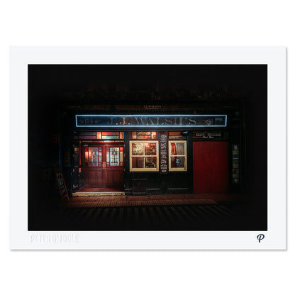 JJ Walsh's Pub Print