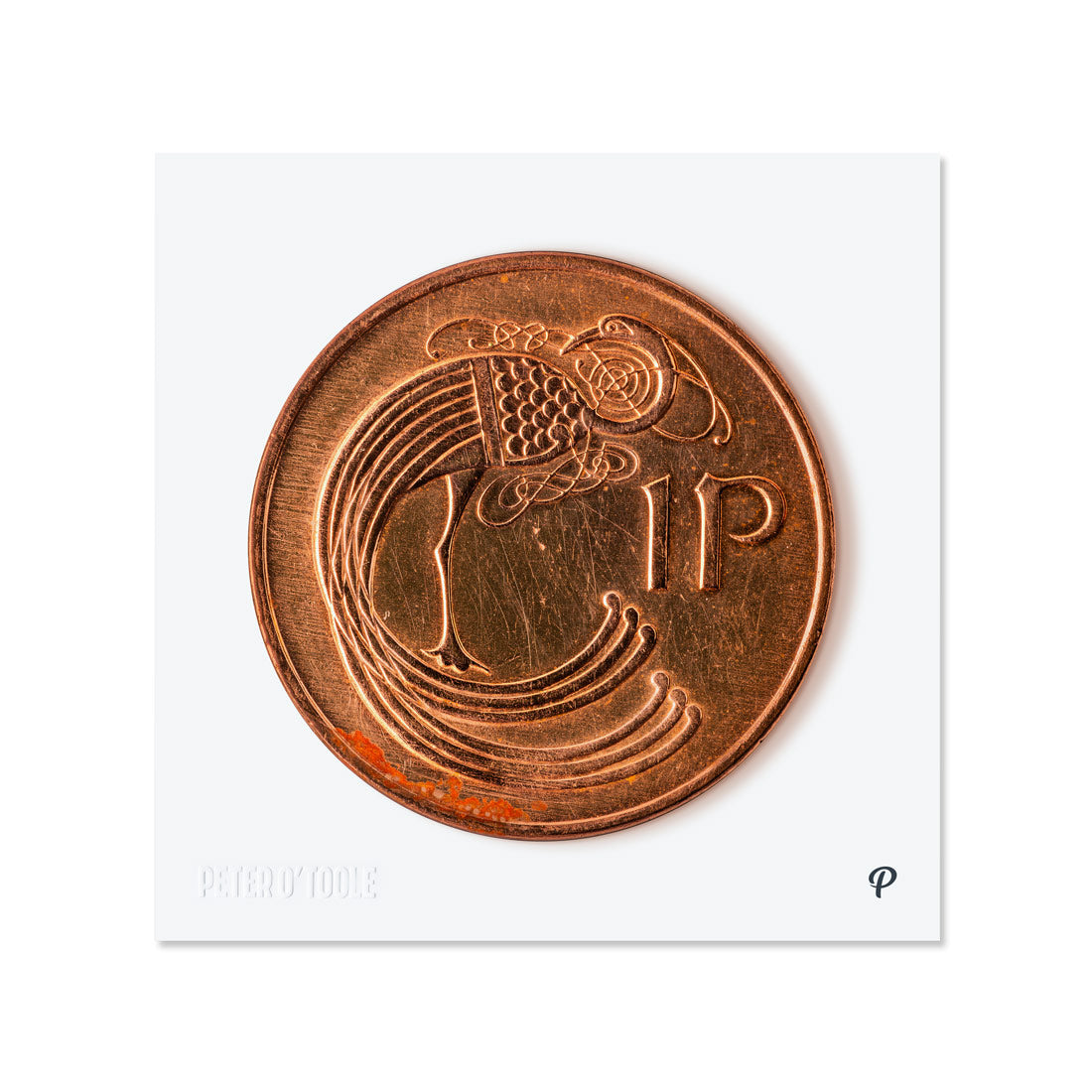 One Penny Coin Print