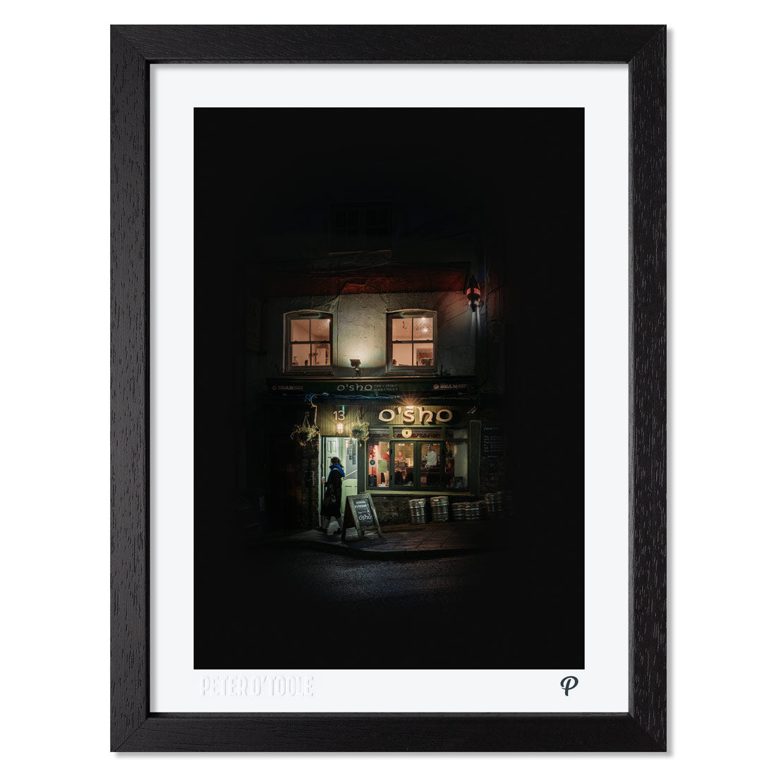 O'Sho Pub Print (Framed)