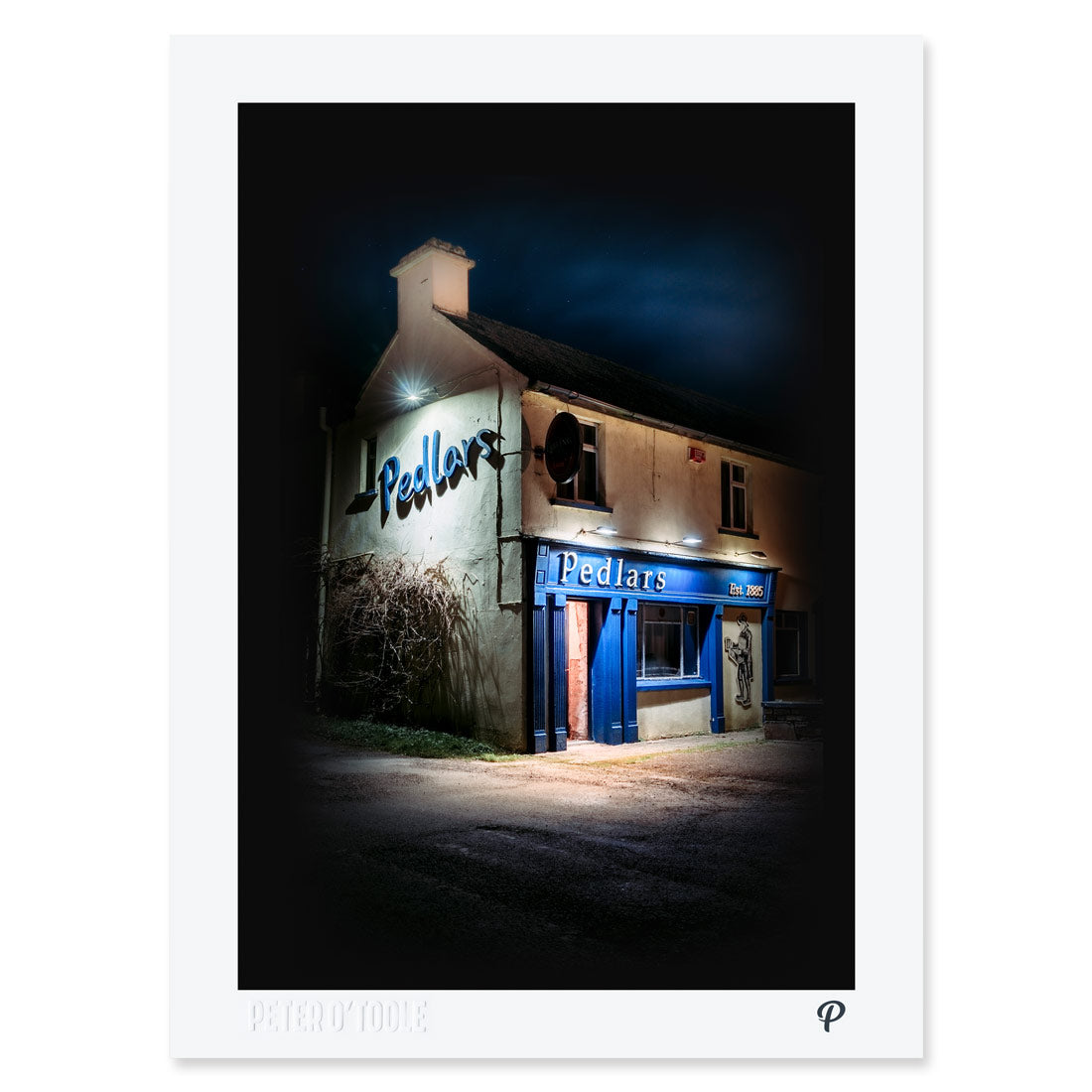 Pedlar's Cross Bar Pub Print