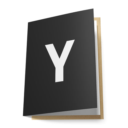 Y Greeting Card