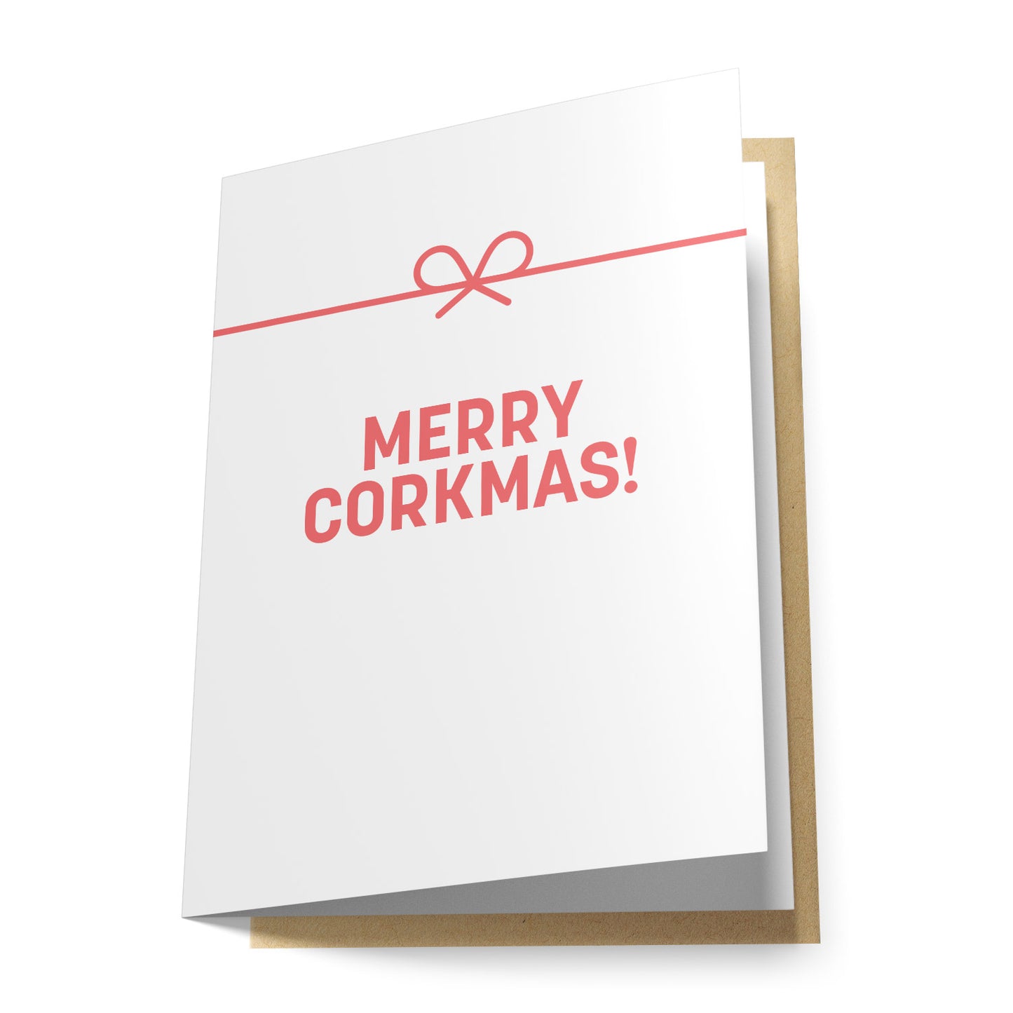 Merry Corkmas Greeting Card