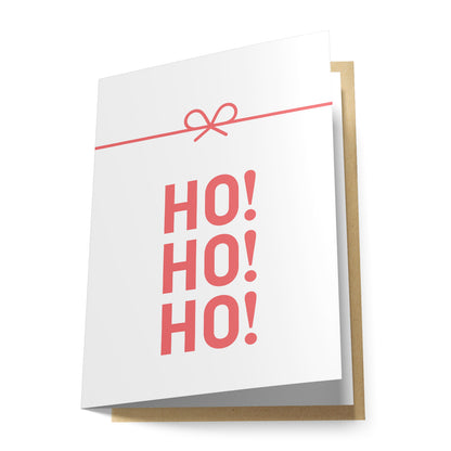 Ho! Ho! Ho! Greeting Card