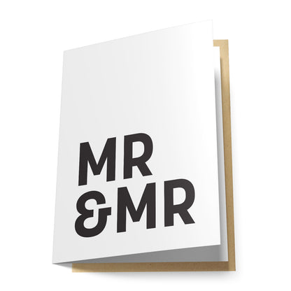 Mr & Mr Card