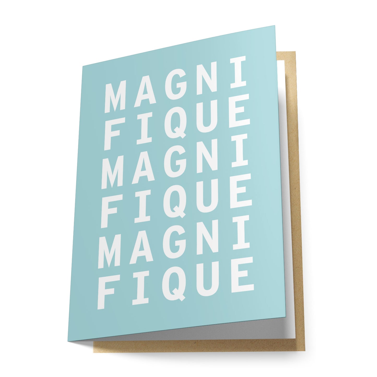 Magnifique Greeting Card