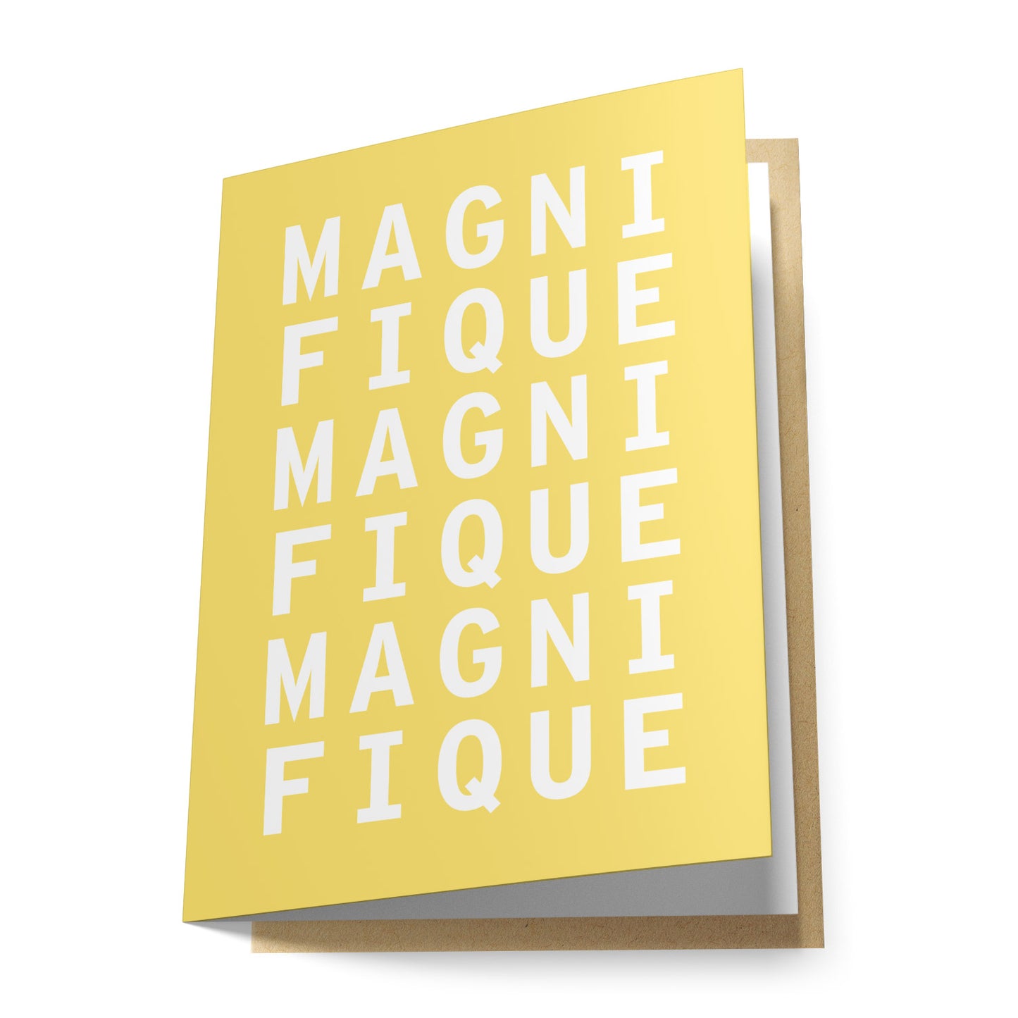 Magnifique Greeting Card