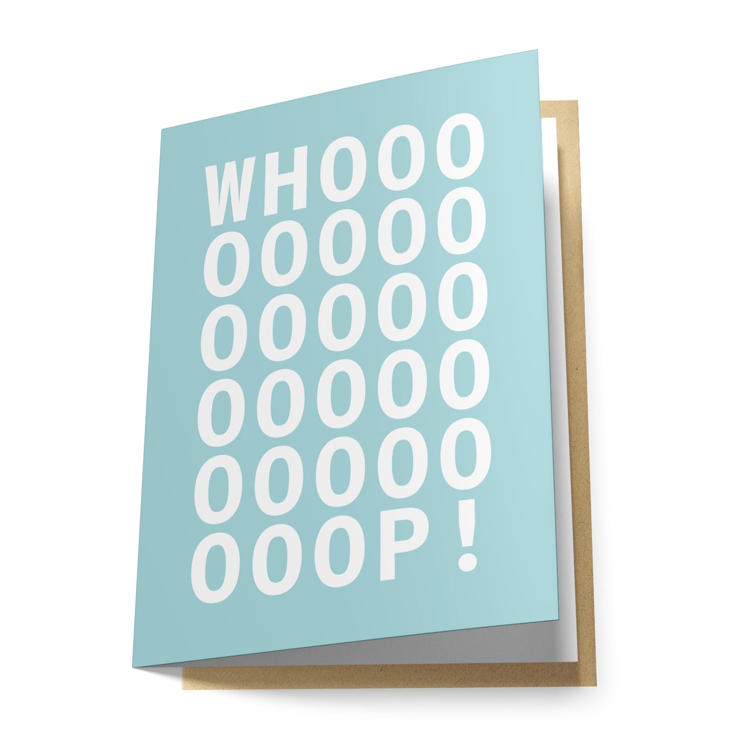 Whooop! Greeting Card