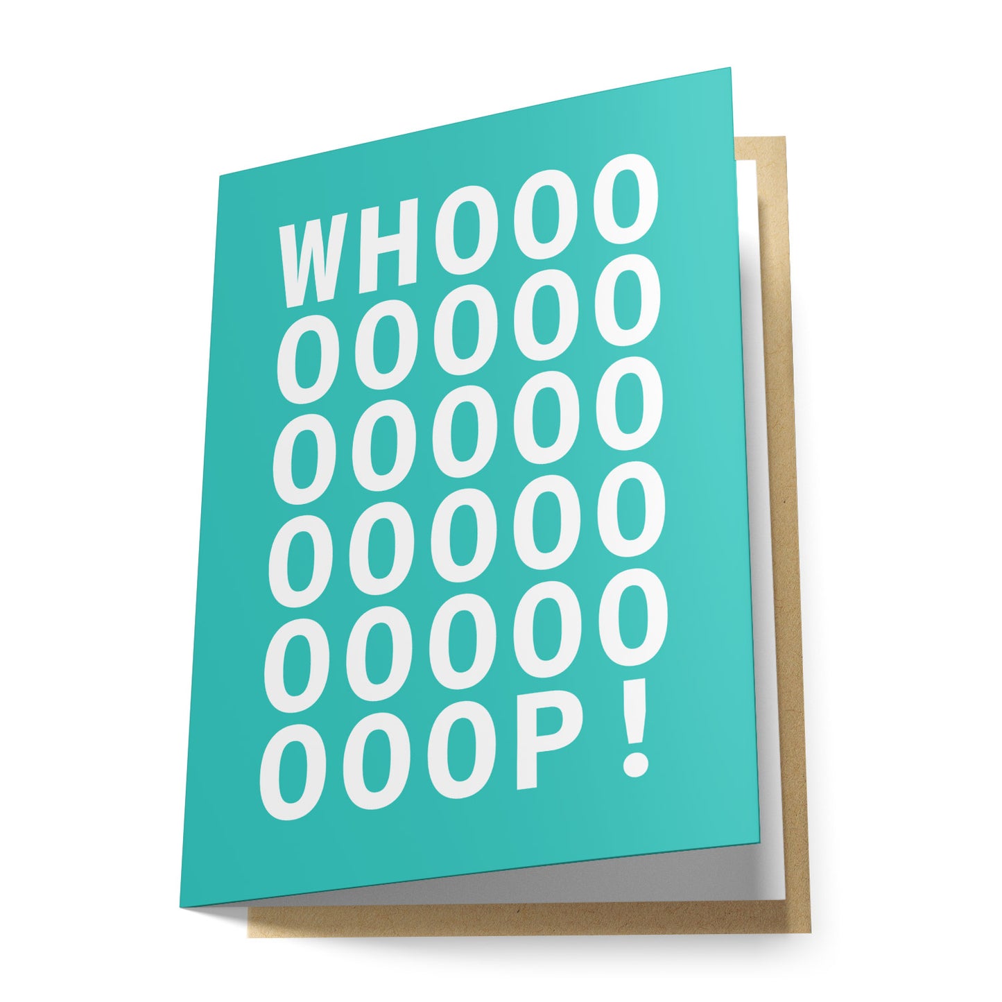 Whooop! Greeting Card