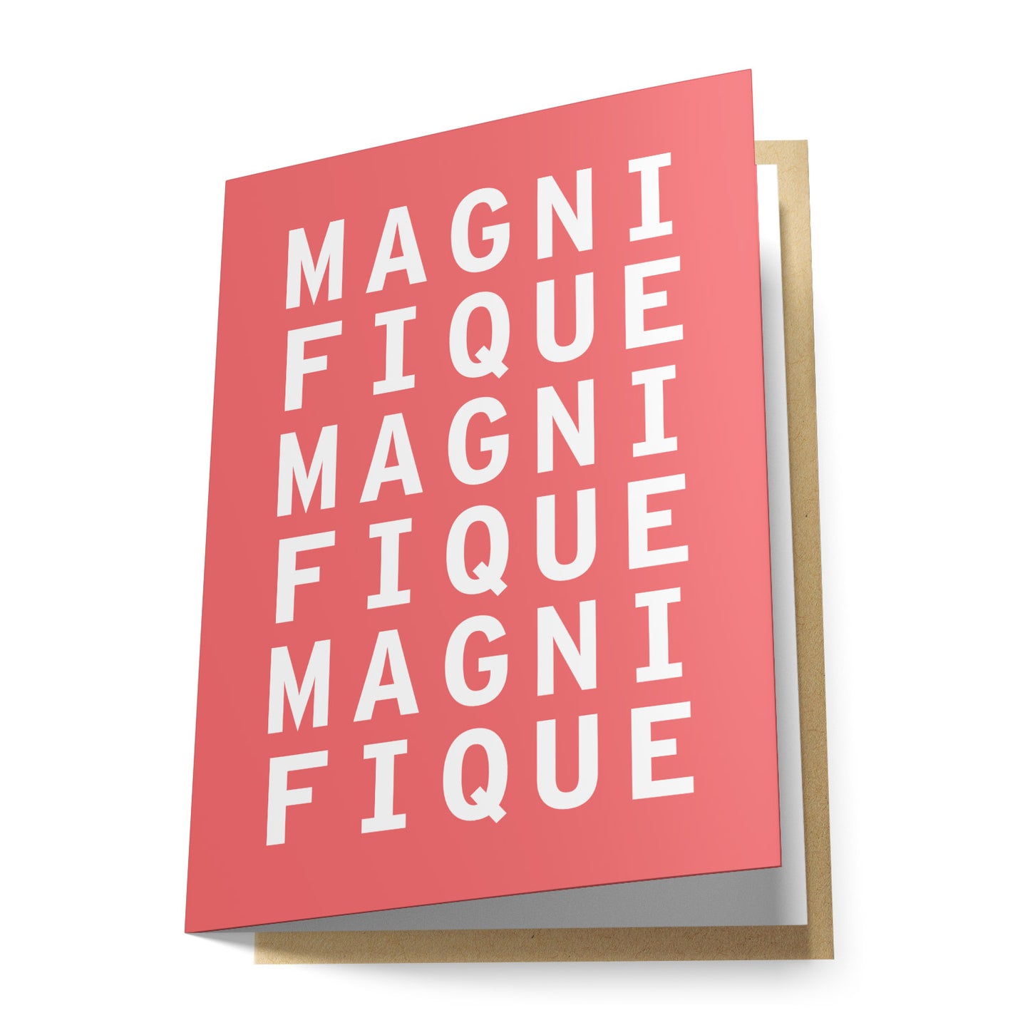 Magnifique Greeting Card