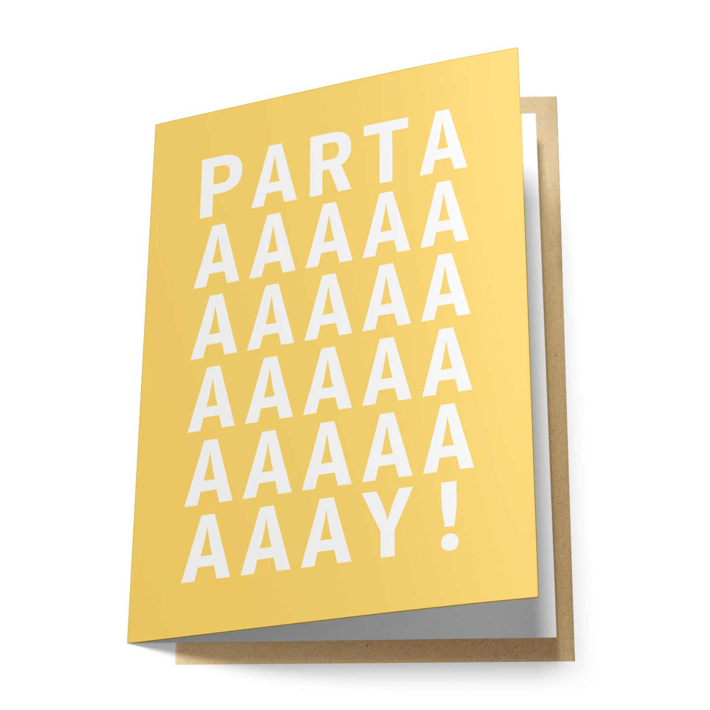 Partaaay Greeting Card