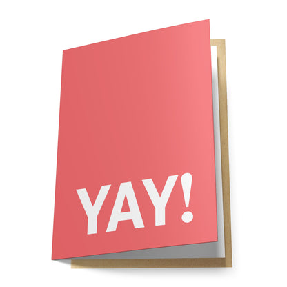 Yay! Greeting Card