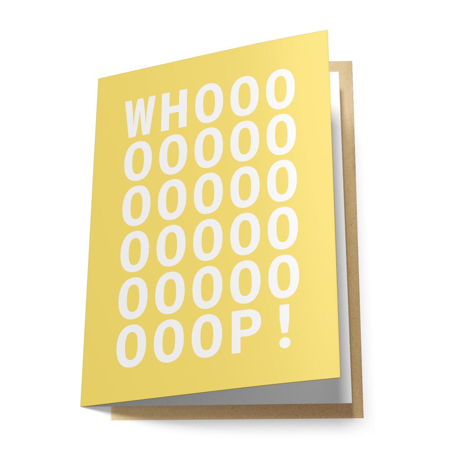 Whooop! Greeting Card