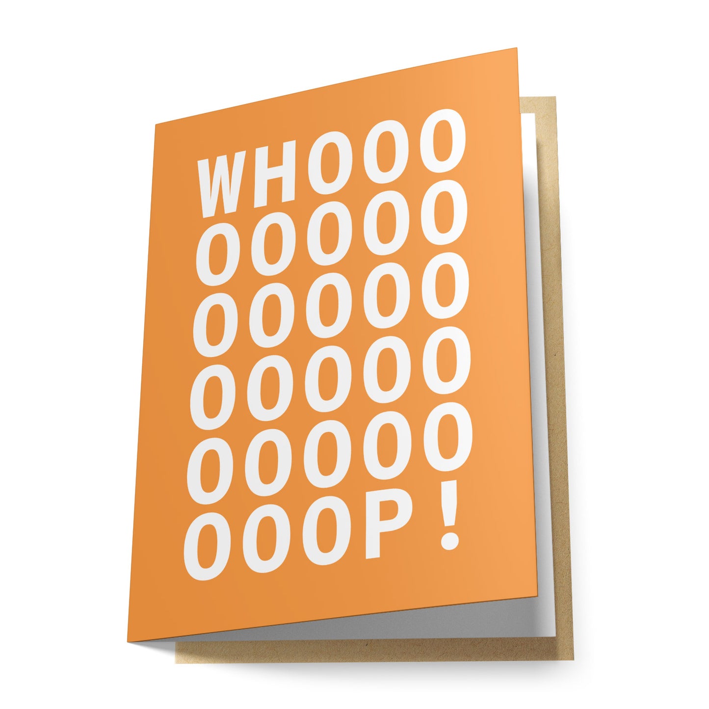 Whooop! Greeting Card