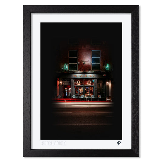 Preachers Pub Print (Framed)