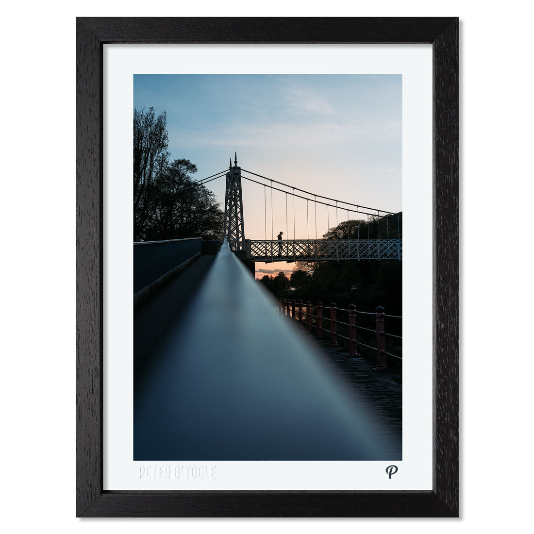 Shakey Bridge Stroll Print (Framed)