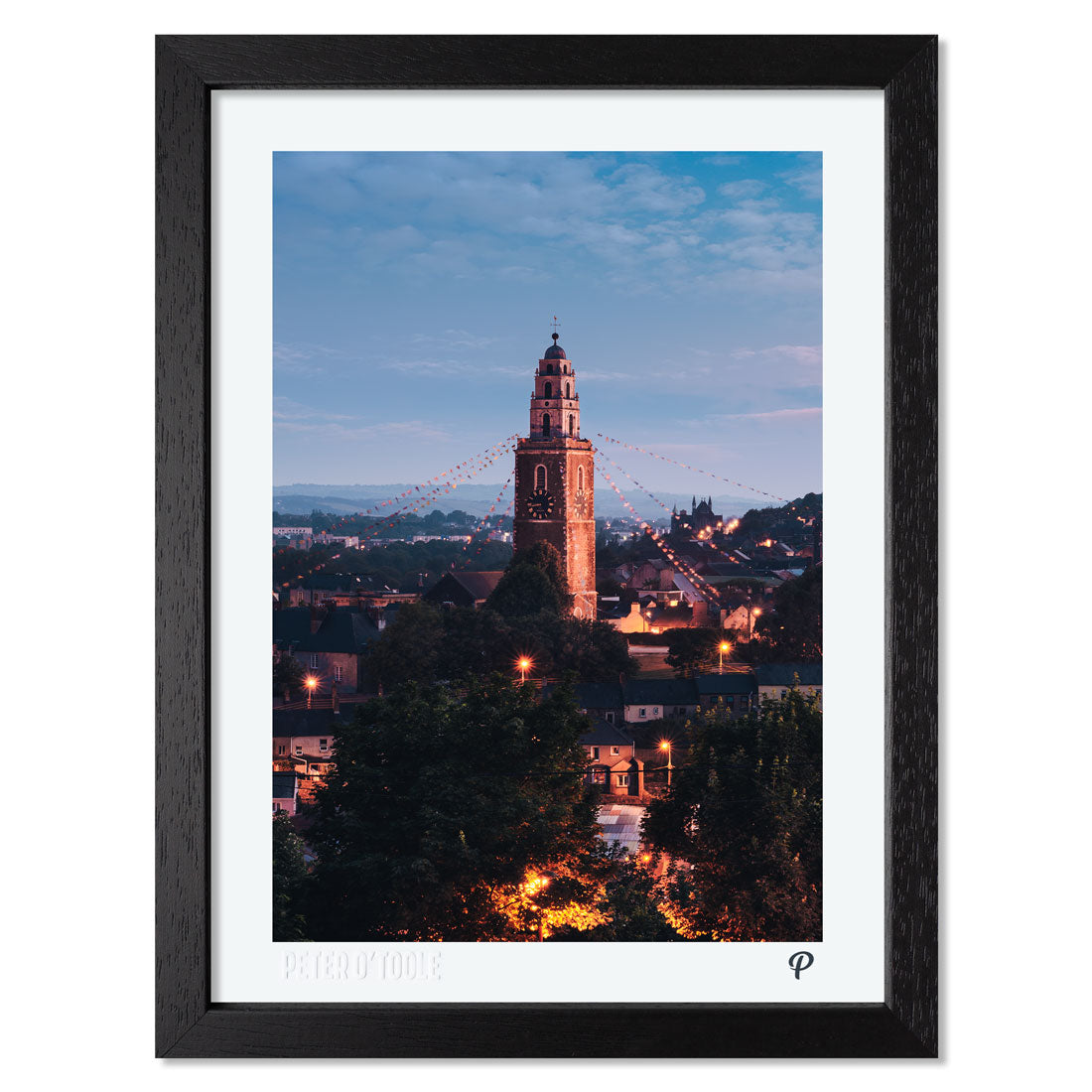 Shindig at the Bells Print (Portrait Framed)