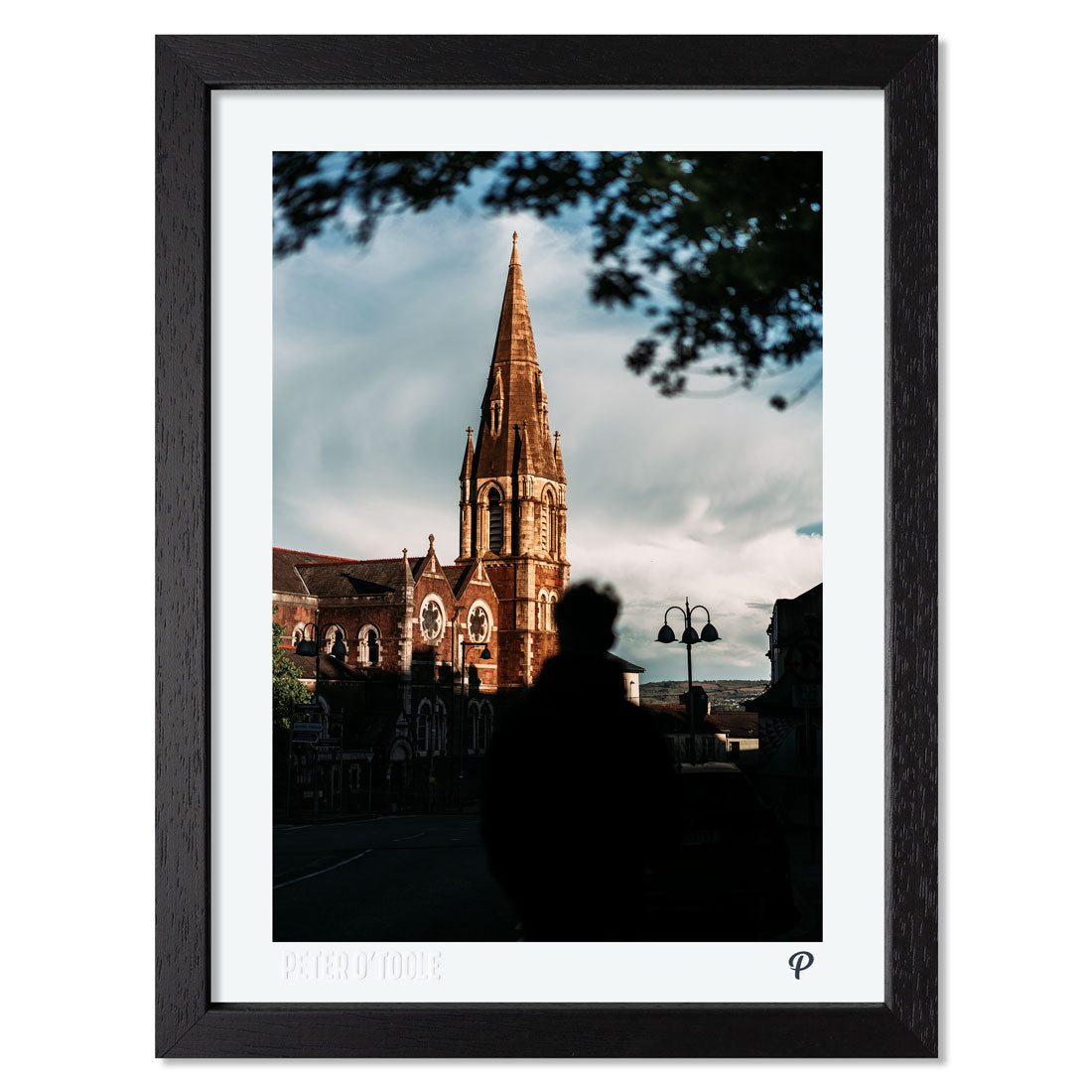 Strolling to St.Lukes Print (Framed)