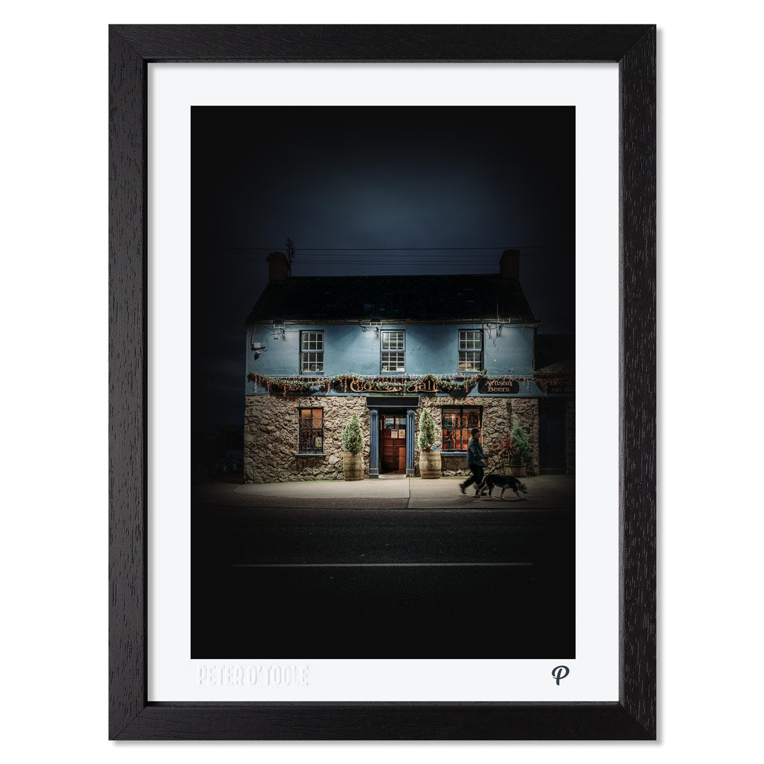 The Cotton Ball Pub Print (Framed)