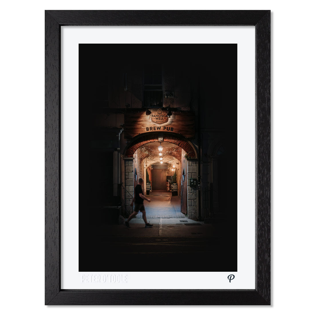 The Franciscan Well Pub Print (Framed)