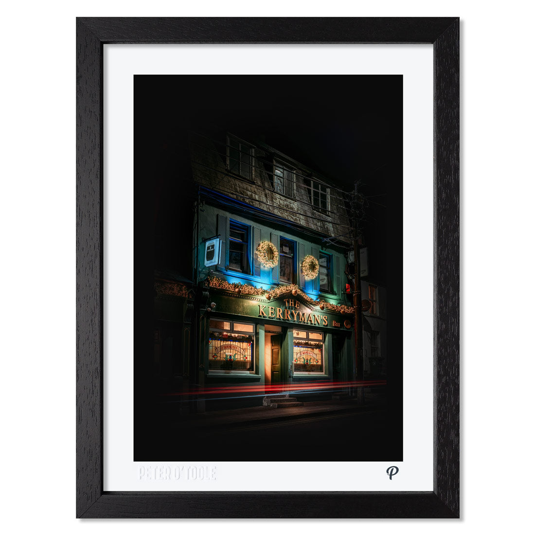 The Kerryman's Bar Pub Print (Framed)