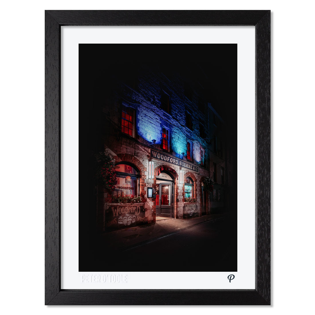 The Woodford Pub Print (Framed)