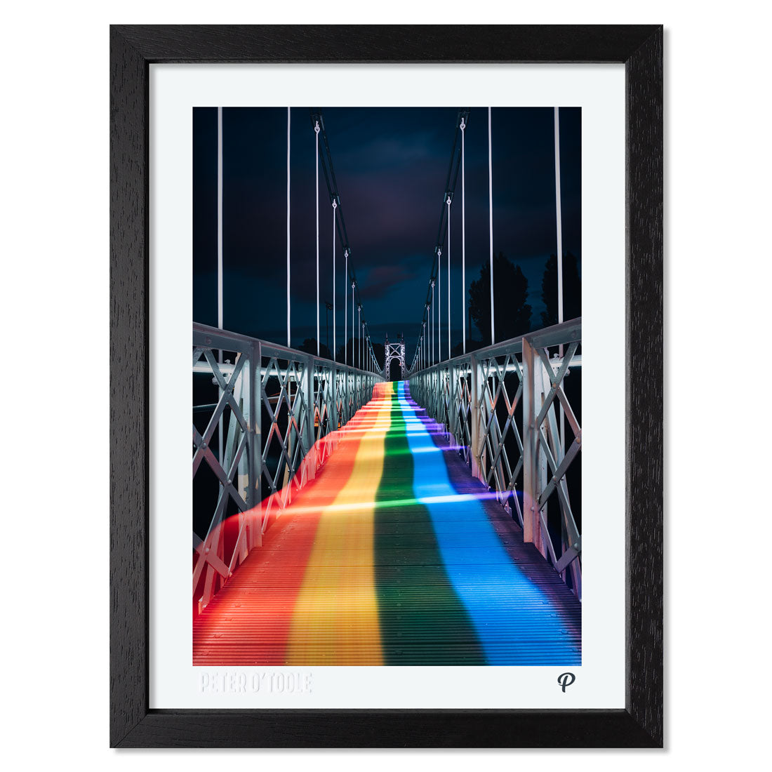 True Colours of the Shakey Bridge (Framed)