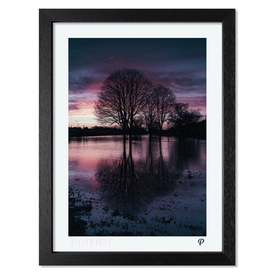 Twilight Reflections Print (Framed)