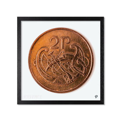 2p Coin Print (Framed)